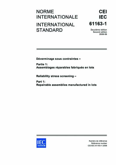 Standards PDF Cover Page