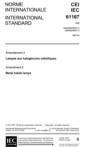 Standards PDF Cover Page