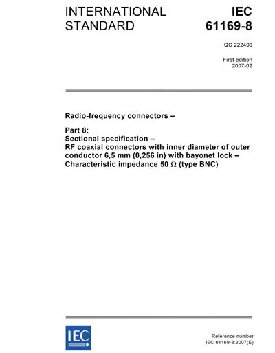 Standards PDF Cover Page