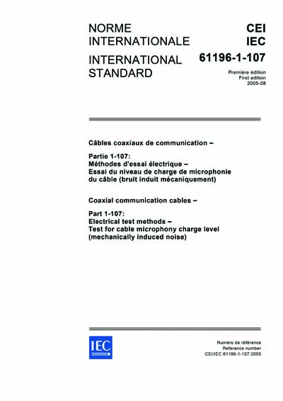 Standards PDF Cover Page