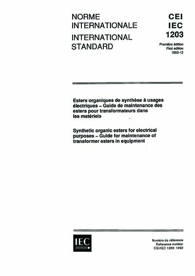 Standards PDF Cover Page