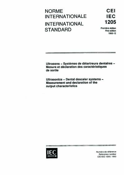Standards PDF Cover Page