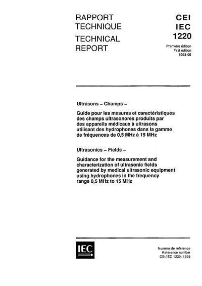 Standards PDF Cover Page