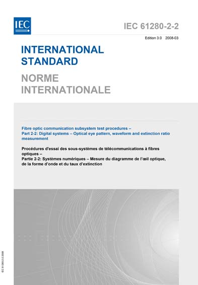 Standards PDF Cover Page