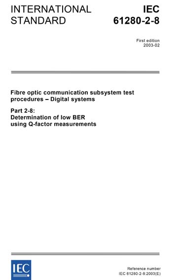Standards PDF Cover Page