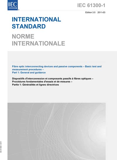 Standards PDF Cover Page