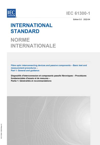 Standards PDF Cover Page