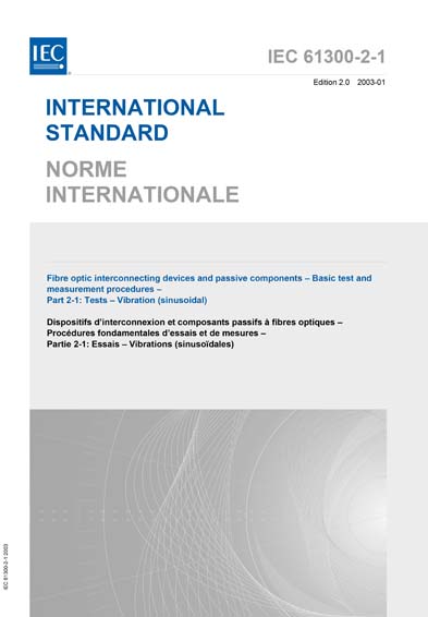 Standards PDF Cover Page