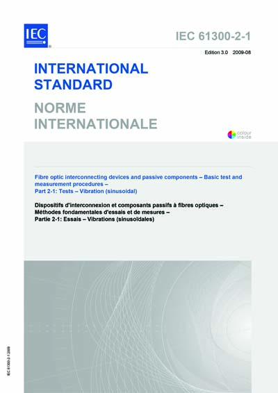 Standards PDF Cover Page