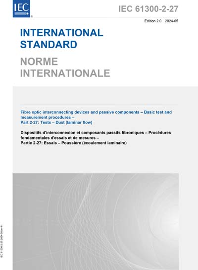 Standards PDF Cover Page