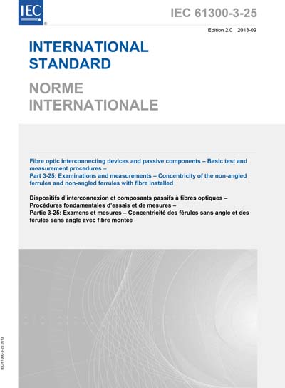 Standards PDF Cover Page