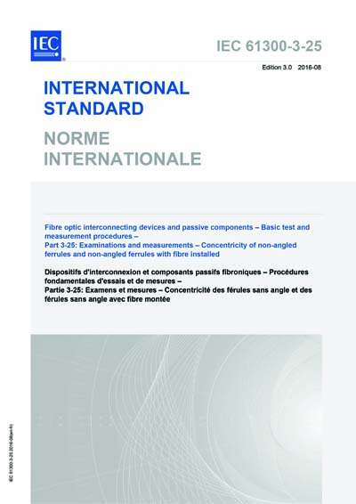 Standards PDF Cover Page