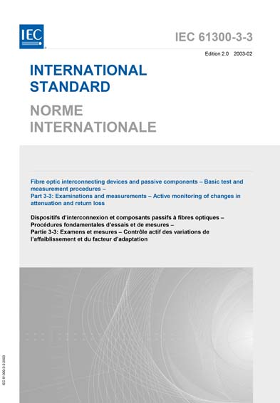 Standards PDF Cover Page