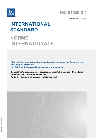 Standards PDF Cover Page
