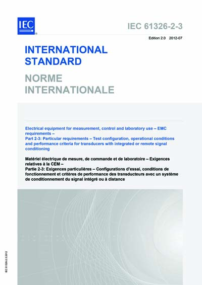 Standards PDF Cover Page