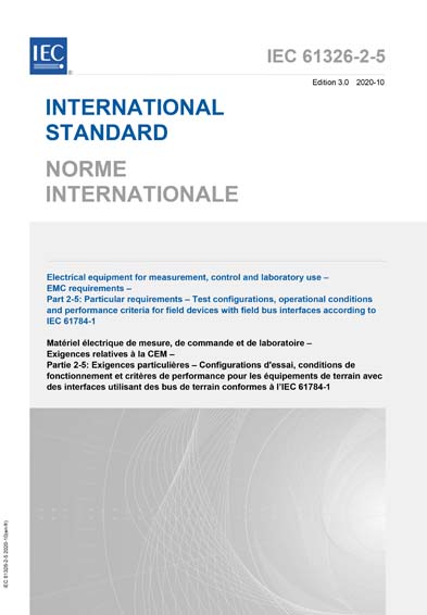 Standards PDF Cover Page