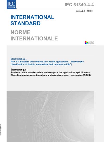 Standards PDF Cover Page