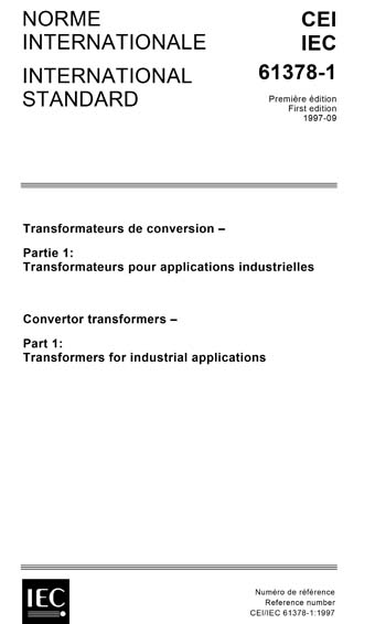Standards PDF Cover Page