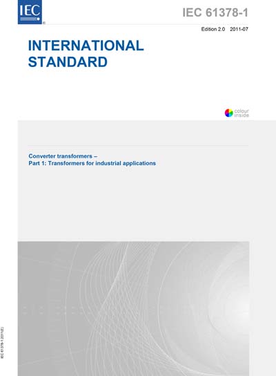 Standards PDF Cover Page