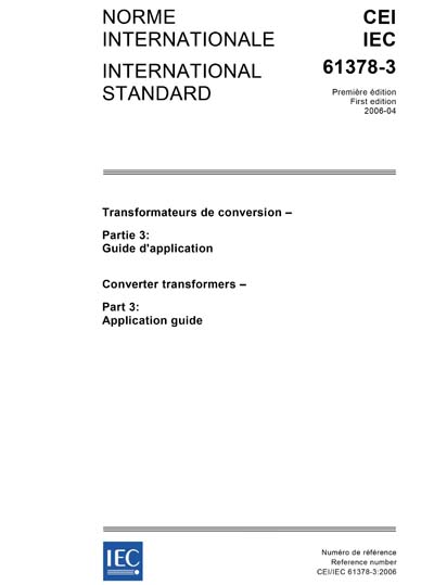 Standards PDF Cover Page