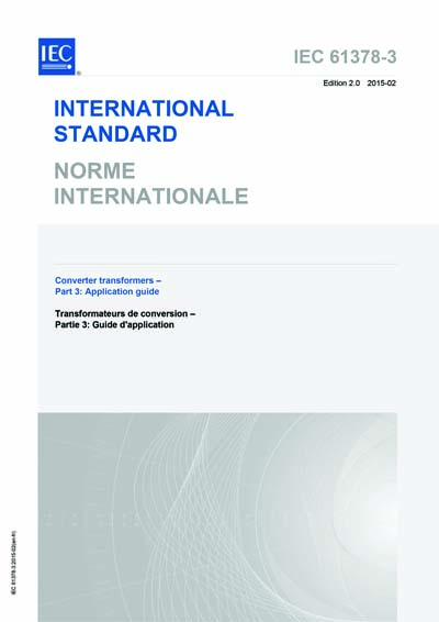 Standards PDF Cover Page