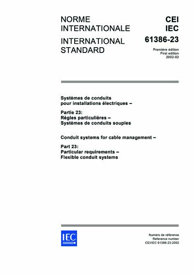 Standards PDF Cover Page