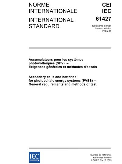 Standards PDF Cover Page