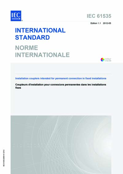 Standards PDF Cover Page