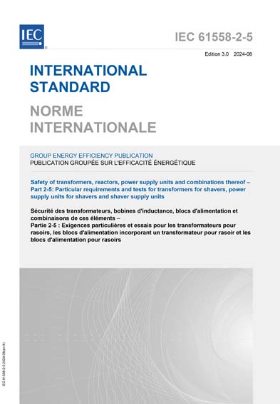 Standards PDF Cover Page