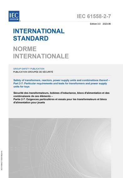 Standards PDF Cover Page