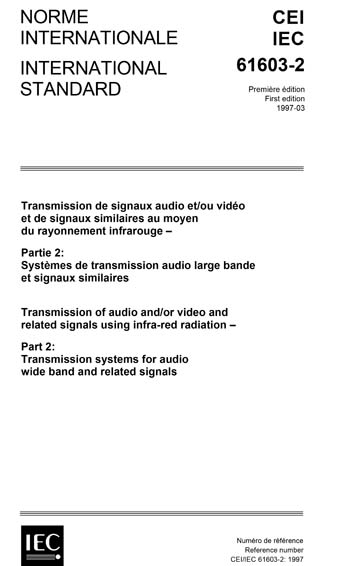 Standards PDF Cover Page