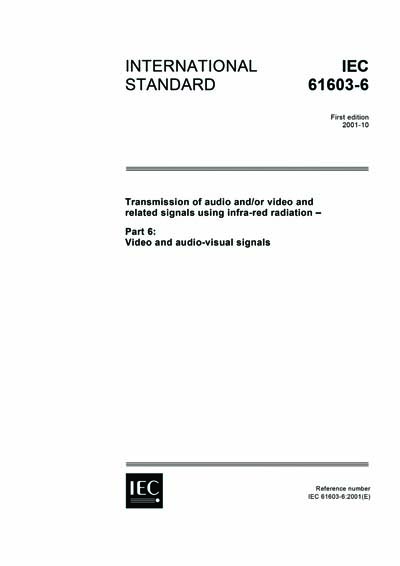Standards PDF Cover Page