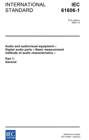 Standards PDF Cover Page