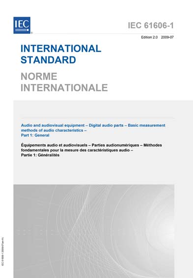 Standards PDF Cover Page