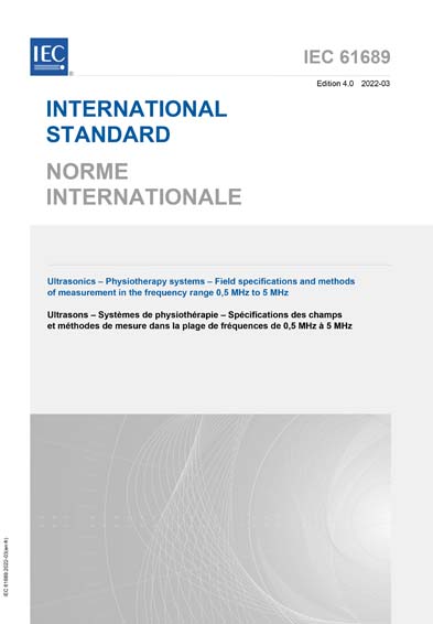 Standards PDF Cover Page