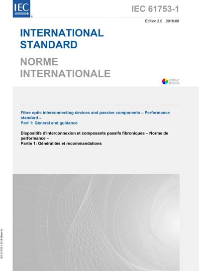 Standards PDF Cover Page