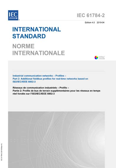 Standards PDF Cover Page