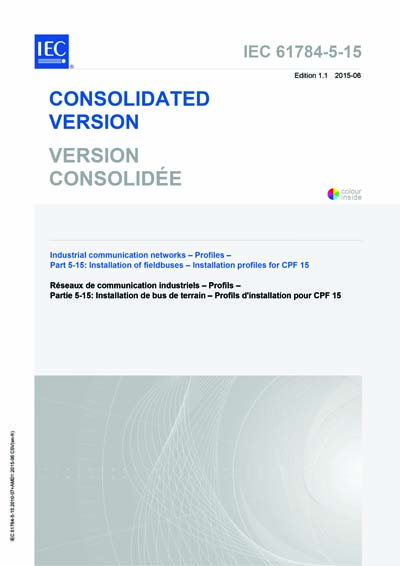 Standards PDF Cover Page