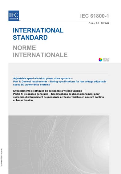 Standards PDF Cover Page