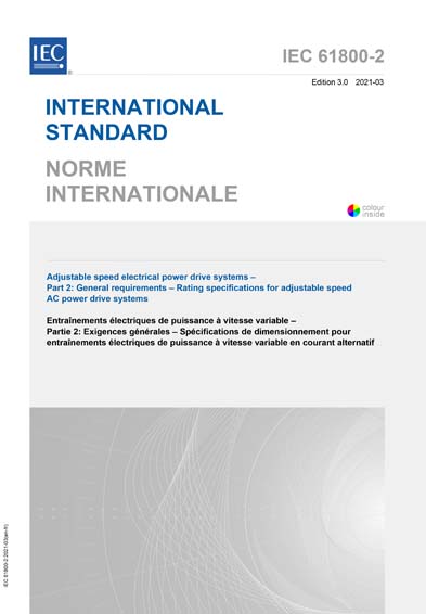 Standards PDF Cover Page