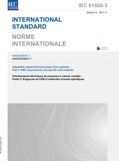 Standards PDF Cover Page