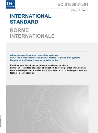 Standards PDF Cover Page