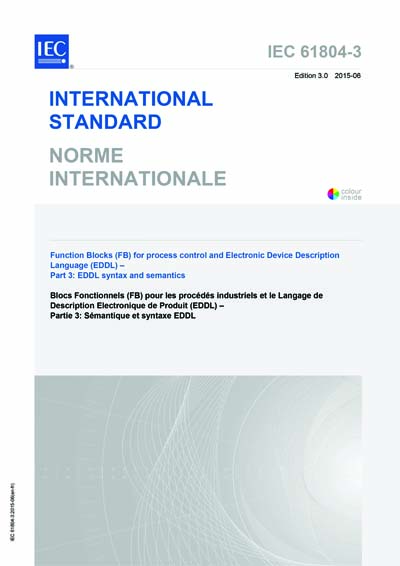 Standards PDF Cover Page