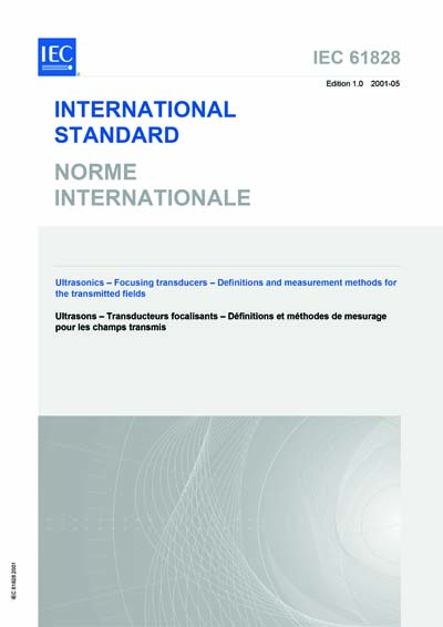 Standards PDF Cover Page