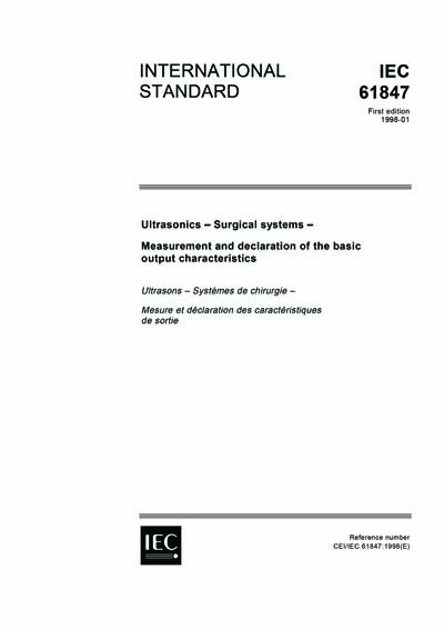 Standards PDF Cover Page