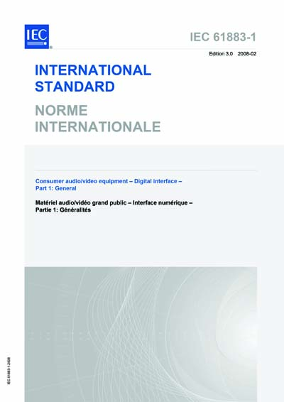 Standards PDF Cover Page