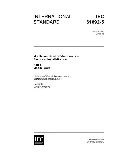 Standards PDF Cover Page