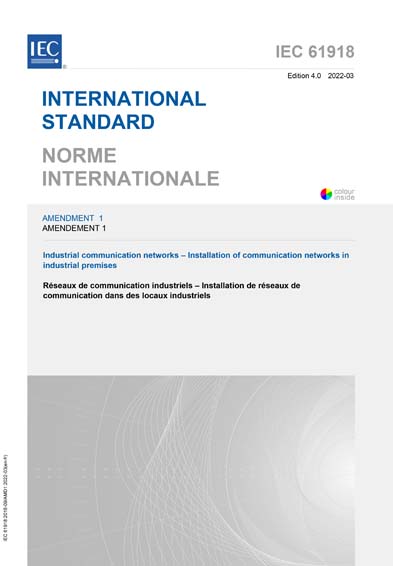 Standards PDF Cover Page