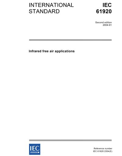 Standards PDF Cover Page