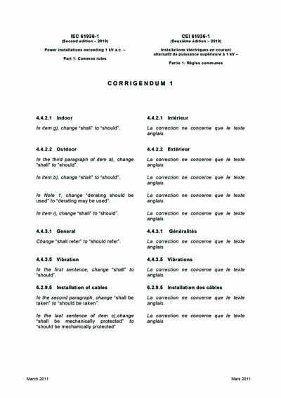 Standards PDF Cover Page